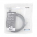 Logilink CDA0107 - 2m Cable Displayport a HDMI , 4K@60Hz Negro/Gris