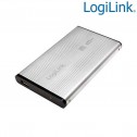 Logilink UA0041A - Caja Externa 2,5" Aluminio. Hdd Sata - USB 2.0, Plata