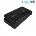 Logilink UA0107 - Caja Externa 3,5" Aluminio. Hdd Sata - USB 3.0, Negra