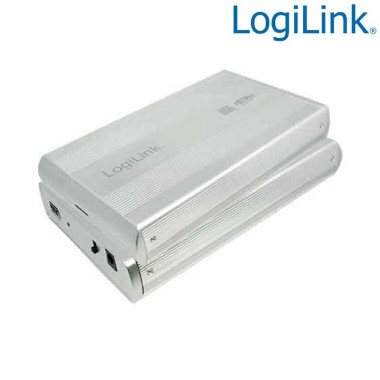 Logilink UA0107A - Caja Externa 3,5" Aluminio. Hdd Sata - USB 3.0, Plata