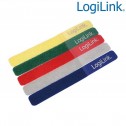 Logilink KAB0008 - Bridas Velcro de colores ( 5 pcs ) | Marlex Conexion