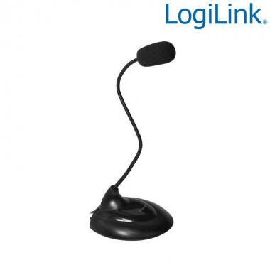 Logilink HS0047 - Micrófono Multimedia Flexible con soporte | Marlex Conexion  