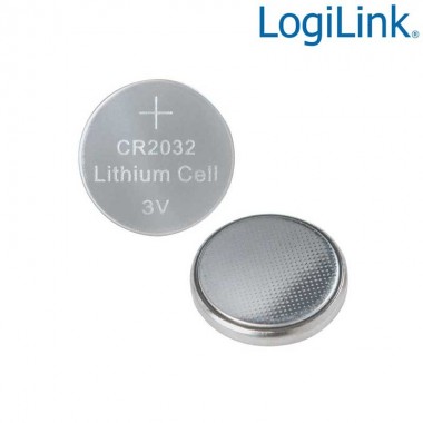 Logilink CR2032B10 - Pila Placa Base CR2032 de Lithium 3V (10 Pcs) | Marlex Conexion
