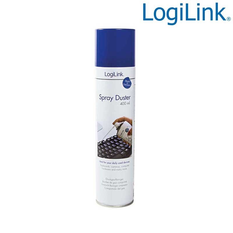 Logilink RP0001 - Spray aire comprimido 400ml | Marlex Conexion