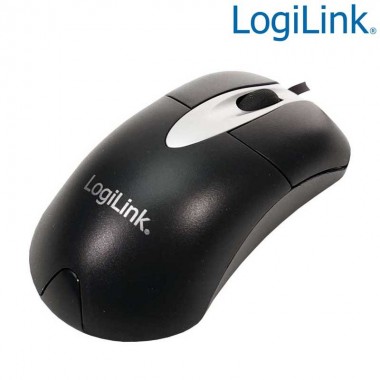 Logilink ID0011 - Ratón Optico 800dpi Negro, USB | Marlex Conexion