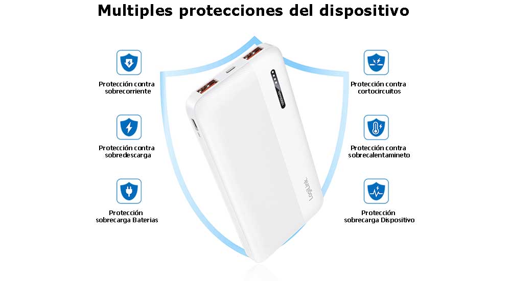 Bateria externa LogiLink PA0372W